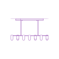Fixtures Chandelier Magnify Led Chandelier Contour Svg Vector, Free Vectors File